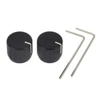Aluminum Flat Top Half-Shaft Bass Guitar Knob – 1 or 2 Pcs Bass Guitar Knob Richie's