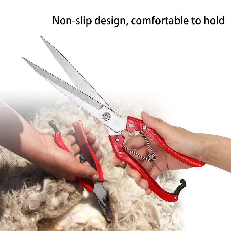 30cm Manual Sheep Shears – Wool & Fur Trimming Scissors Sheep Shearing Scissors Richie's