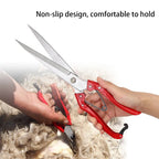 30cm Manual Sheep Shears – Wool & Fur Trimming Scissors Sheep Shearing Scissors Richie's
