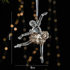 Acrylic Crystal Christmas Icicle Pendants Glitter Tree Ornaments Christmas Tree Ornaments Richie's 01