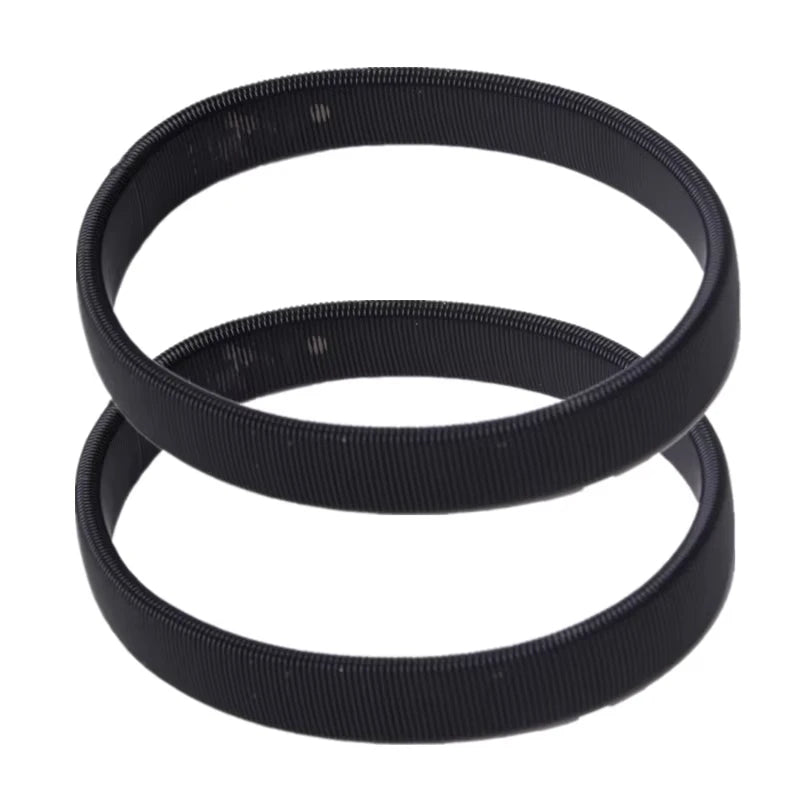 Elastic Shirt Sleeve Holders Metal Armbands – 1 or 2 Pack Sleeve Holder Armband Richie's Black-2Pcs