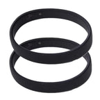 Elastic Shirt Sleeve Holders Metal Armbands – 1 or 2 Pack Sleeve Holder Armband Richie's Black-2Pcs