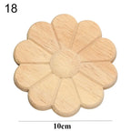 Wood Carved Floral Appliqué – Corner Furniture Frame Decoration Wood Carved Appliqué Richie's 18