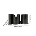 Paddleboard Cup Holder & Phone Mount – Anti-Slip SUP Kayak Kayak Cup Holder Richie's Black