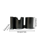 Paddleboard Cup Holder & Phone Mount – Anti-Slip SUP Kayak Kayak Cup Holder Richie's Black