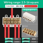 Wire Connector Junction Box Quick Splice Brass Terminal Block Electrical Terminal Block Richie's A1