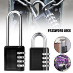 4-Digit Zinc Alloy Combination Padlock – Weatherproof Locker Lock Combination Padlock Richie's