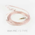 QKZ A3 Pink In-Ear Earphones 3.5mm Detachable Cable & Mic In-Ear Earphones Richie's A3 Pink With MIC