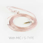 QKZ A3 Pink In-Ear Earphones 3.5mm Detachable Cable & Mic In-Ear Earphones Richie's A3 Pink With MIC