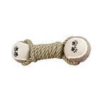 Cotton Rope Dumbbell Dog Chew Toy – Puppy Dental Knot Dog Rope Chew Toy Richie's