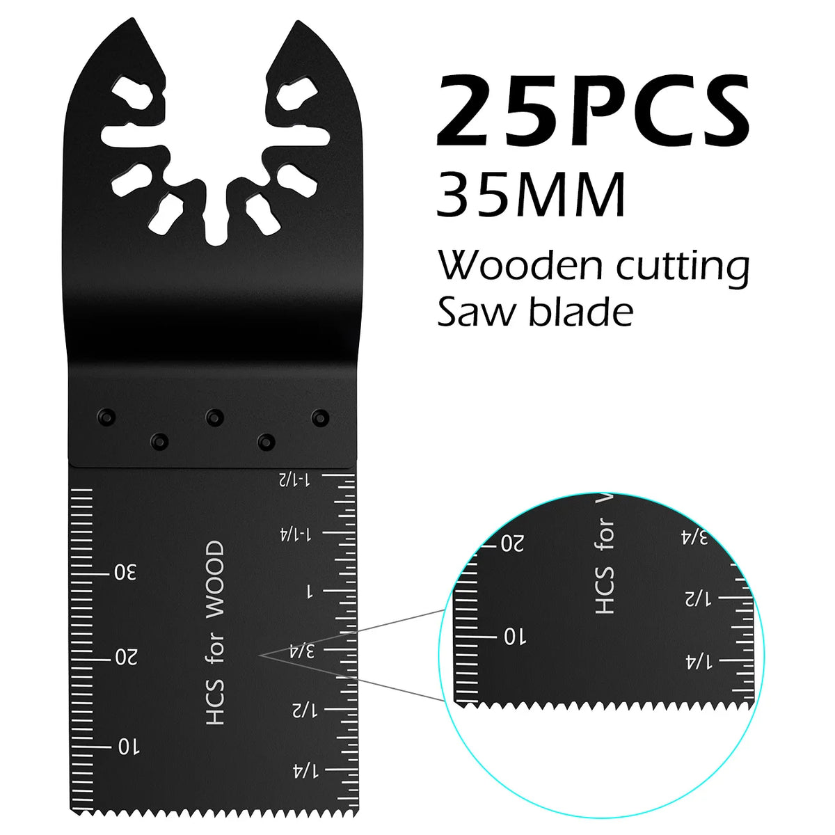Oscillating Multi-Tool Saw Blades 10/25 Pcs Quick Release Set Oscillating Saw Blades Richie's
