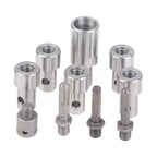 Earth Auger Adapter – 4 Interface Types, Round & Hex Handle Auger Drill Adapter Richie's