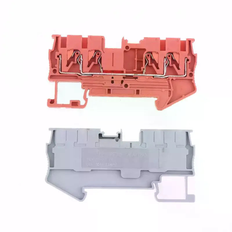 5Pcs PT2.5 Quattro Push-In Spring Terminal Block Screwless Spring Terminal Block Richie's