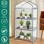 4-Tier Walk-In Greenhouse Cover – Waterproof Transparent PVC Greenhouse Cover Richie's