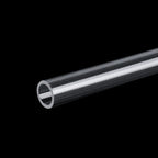 Clear Acrylic Pipe Fittings 16/20mm – 90° Elbow & End Plug Acrylic Pipe Fittings Richie's 16mm 50cm Pipe