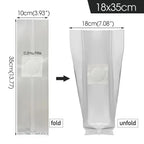 50pcs PP Mushroom Grow Bags 0.2µm Filter – Spawn & Culture Mushroom Grow Bags Richie's 18x35cm
