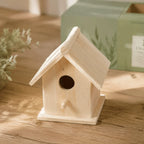 Wooden Hanging Bird House – Solid Wood Garden Birdhouse Wooden Bird House Richie's