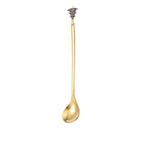 Christmas Stainless Steel Spoon Set with Holiday Pendants Holiday Spoon Set Richie's spoon 6