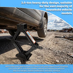 Foldable Manual Car Jack with Ratchet Wrench – 1.5T/2.5T Manual Car Jack Richie's