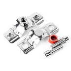 304 Stainless Steel Pipe Clamp Bracket OD 8–325mm M8 Nut Pipe Clamp Bracket Richie's 1pcs 102-108mm