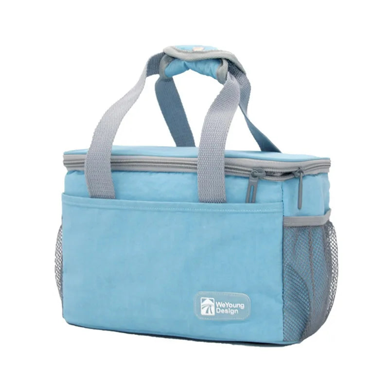 Women's Insulated Lunch Bag Large Waterproof Cooler Tote Insulated Lunch Bag Richie's Small Blue China Mainland