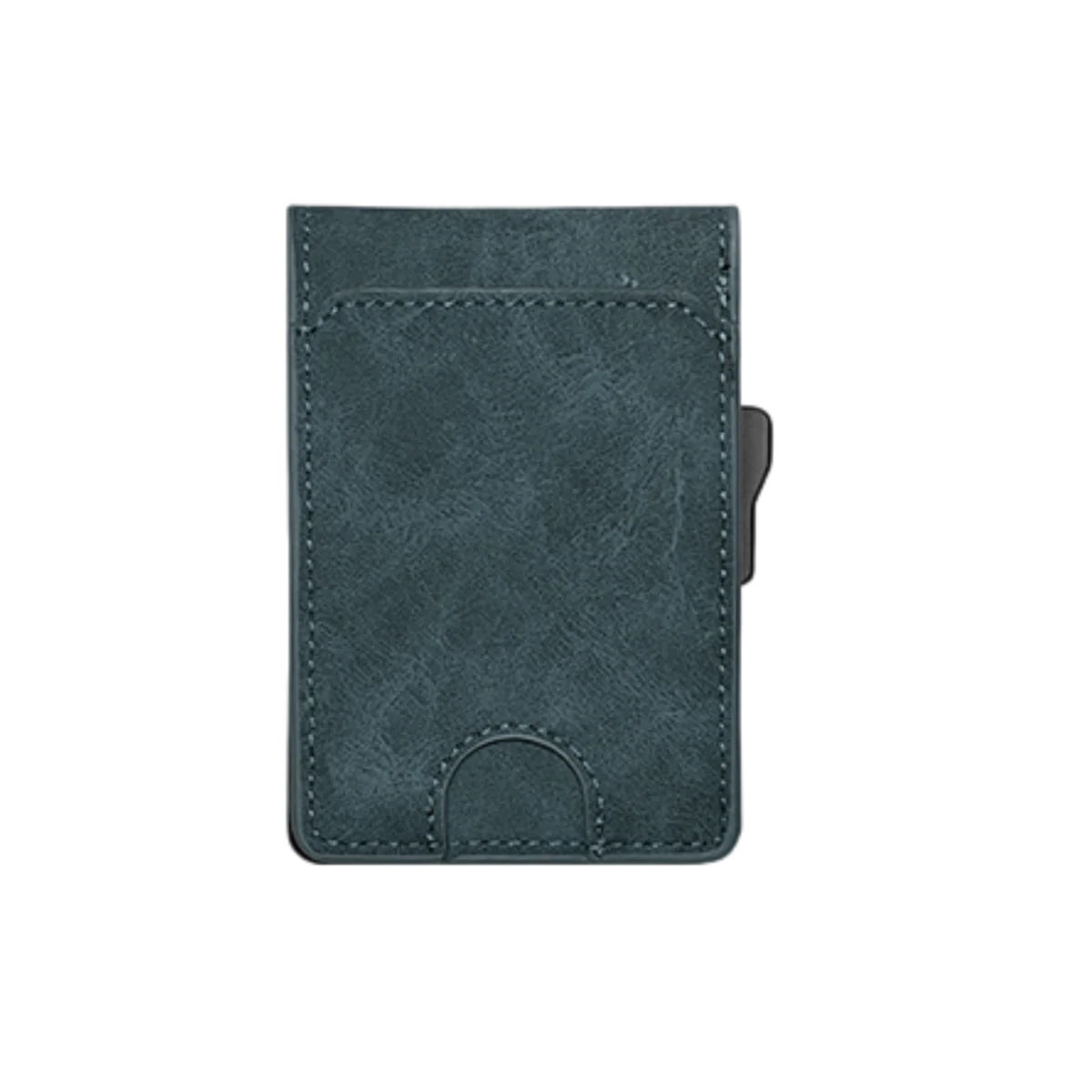 Zeeker Leather RFID Pop-Up Smart Wallet – Slim Card Holder RFID Smart Wallet Richie's Blue