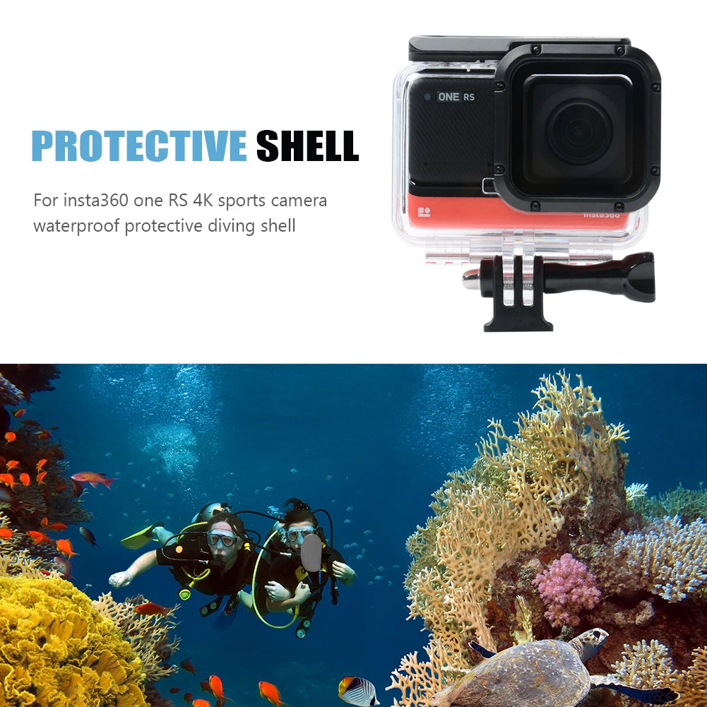 Waterproof Diving Case for Insta360 One R 4K – 40m Housing Waterproof Camera Housing Richie's