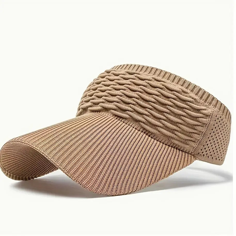 Women's Breathable Knit Sun Hat – Long Brim Beach Cap Women's Sun Hat Richie's
