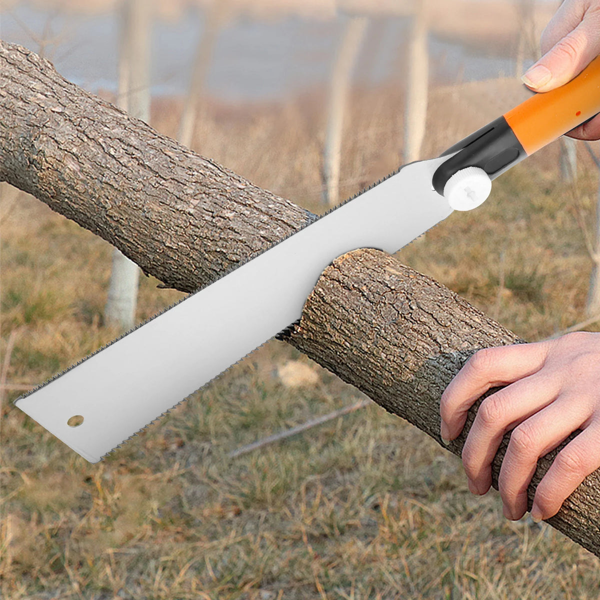 Toorise Double-Sided Japanese Pull Saw – 10" SK5 Steel Blade Japanese Pull Saw Richie's