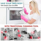 Cordless Electric Spin Scrubber with 5 Brush Heads Electric Cleaning Scrubber Richie's