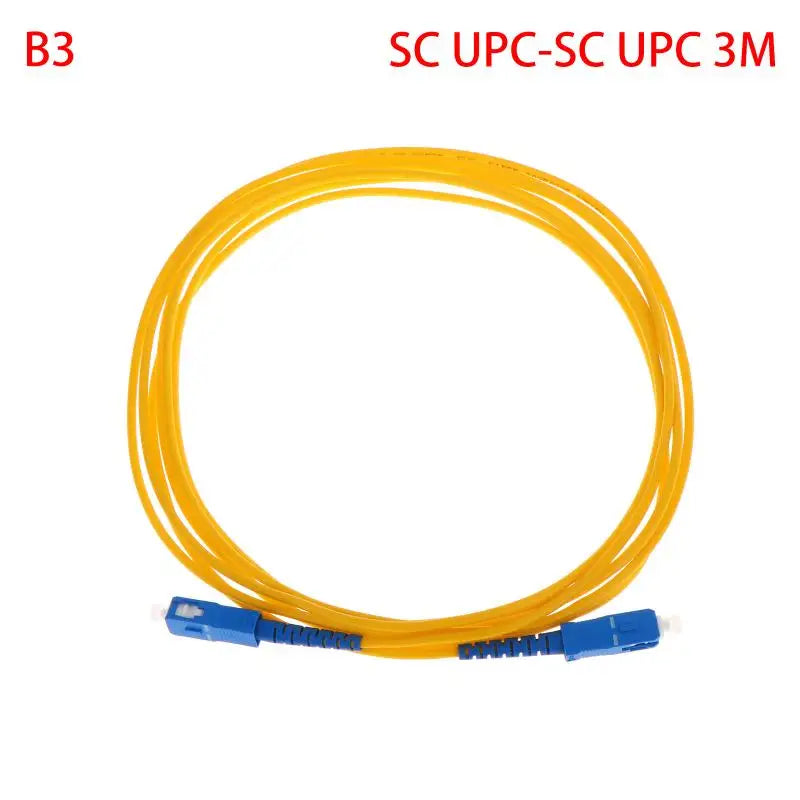 Single Mode Fiber Optic Patch Cord Simplex SM 9/125 UPC FTTH Fiber Optic Patch Cord Richie's A7