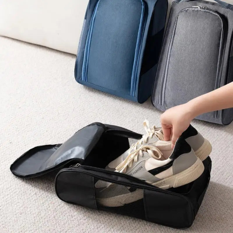 Oxford Cloth Sports Shoe Bag – Travel Organizer for Golf & Soccer Sports Shoe Bag Richie's