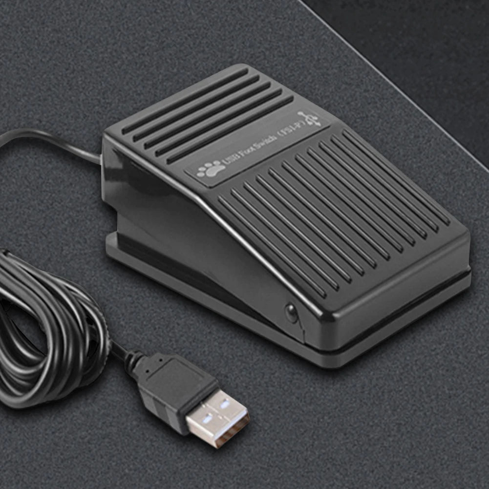 USB Foot Pedal Switch – Programmable HID Game & PC Controller USB Foot Pedal Richie's