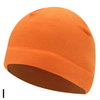 Polar Fleece Beanie Cap – Windproof Winter Ski & Cycling Hat Fleece Beanie Cap Richie's I
