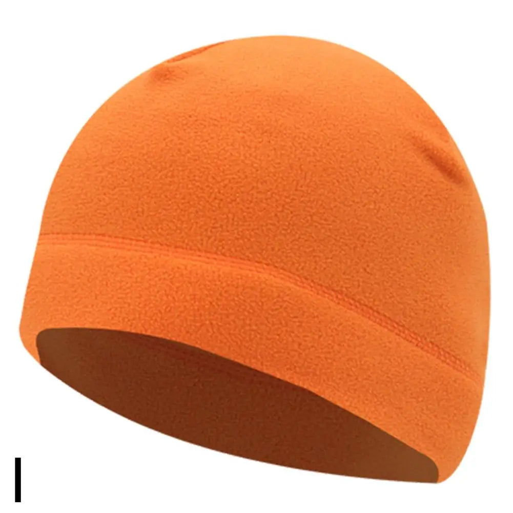 Polar Fleece Beanie Cap – Windproof Winter Ski & Cycling Hat Fleece Beanie Cap Richie's I