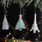 Acrylic Crystal Christmas Tree Ornaments – Snowflake Pendants Christmas Tree Ornament Richie's