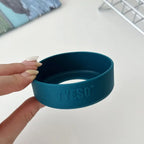 Silicone Anti-Slip Bottle Bottom Sleeve Cover 71–77mm Tyeso Bottle Bottom Sleeve Richie's blue
