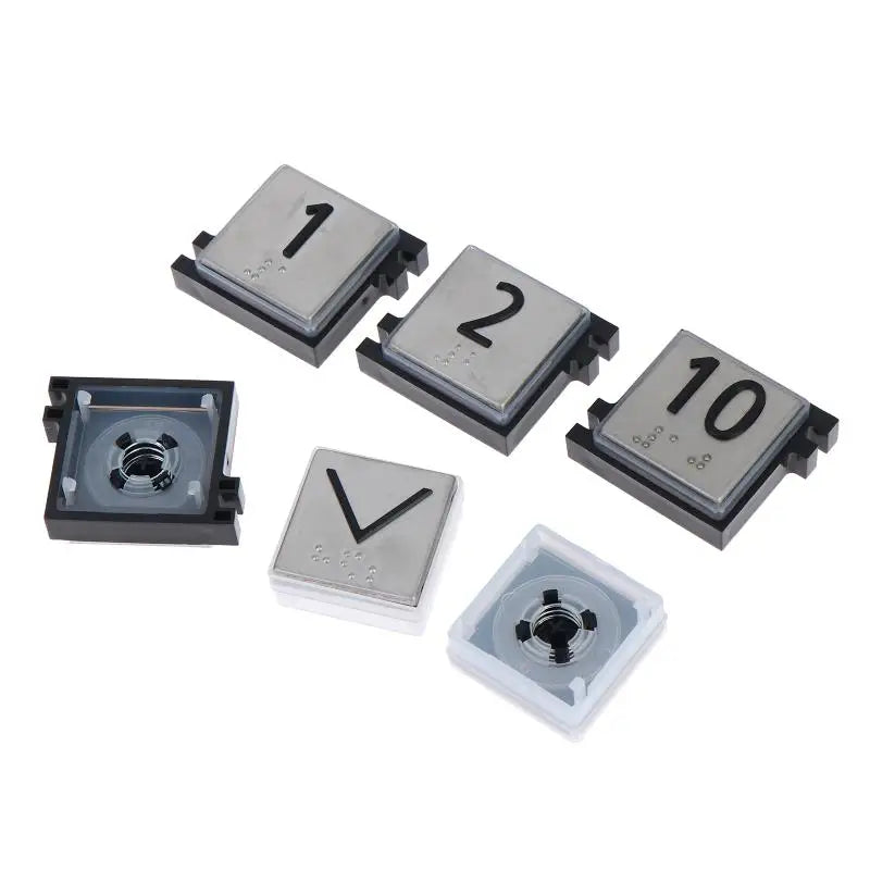 Elevator Button 3600 5500 Numeral & Direction Key with Braille Elevator Button Key Richie's