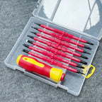8-Piece Insulated Magnetic Screwdriver Set – CRV Double Head Screwdriver Set Richie's With Box