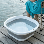 Foldable Bucket with Storage Basket – Multi-Size Collapsible Foldable Storage Bucket Richie's