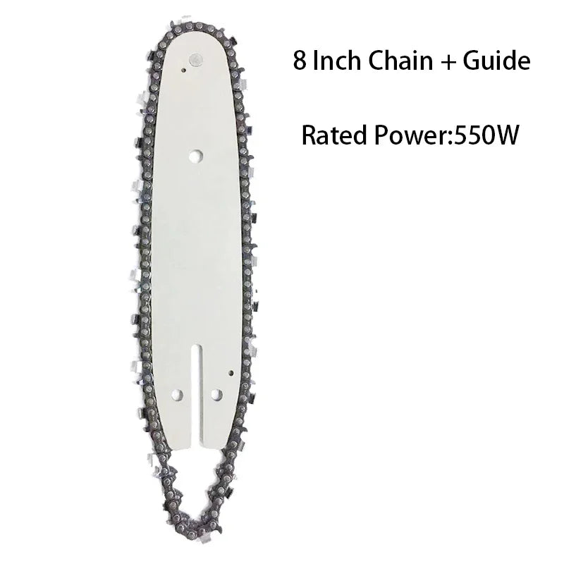 8-Inch Electric Chainsaw Guide Bar & Replacement Chain Blade Chainsaw Replacement Part Richie's 33 Drive Links set