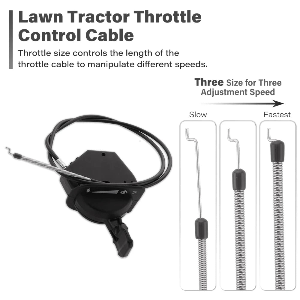 946-05098C Throttle Choke Cable for Cub Cadet XT1 XT2 Craftsman Lawn Mower Cable Richie's