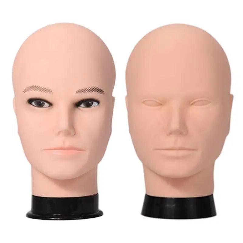 Bald Mannequin Head for Wig Styling, Makeup & Hat Display Mannequin Head Richie's