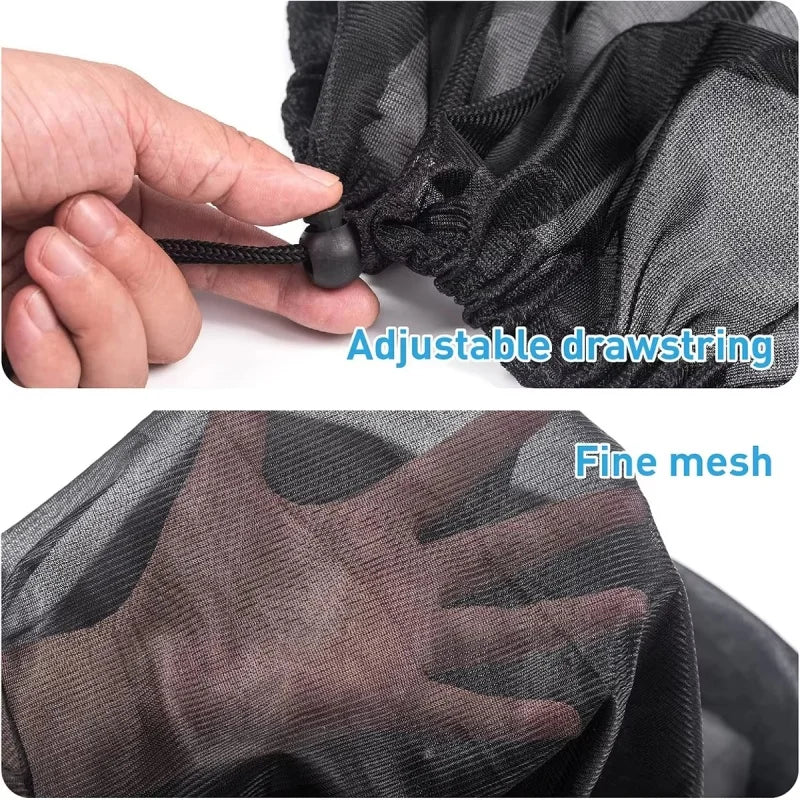 Rain Barrel Screen Cover with Drawstring | 60–100cm Net Lid Rain Barrel Cover Richie's