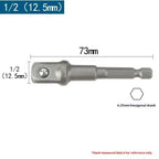 1/2 Inch Scissor Jack Adapter – Carbon Steel Socket Tool Jack Socket Adapter Richie's Connector