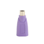 PS/2 to USB Adapter Converter for Keyboard & Mouse | FUCHU USB PS/2 Adapter Richie's purple