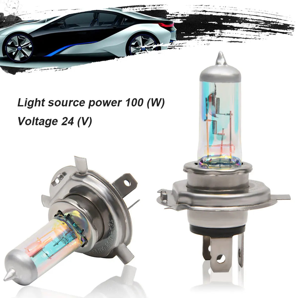 H4 H7 LED Canbus Headlight & Fog Light Bulbs 100W 8500K LED Headlight Bulbs Richie's