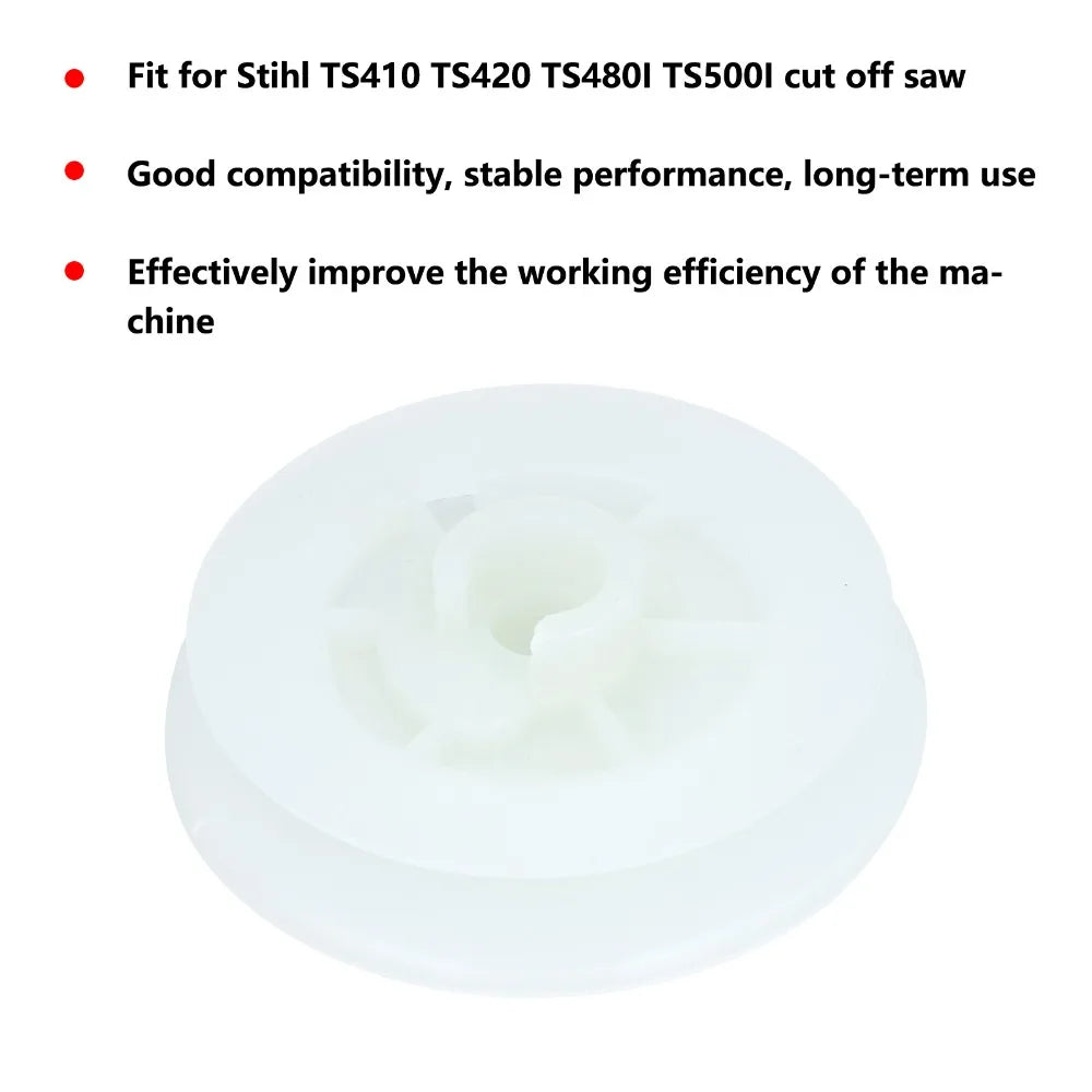 2PCS Recoil Starter Pulley for Stihl TS410 TS420 TS480i TS500i Starter Pulley Richie's