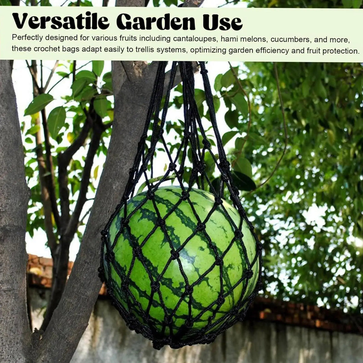 Watermelon Sling Net Hammocks 10-Pack – Fruit Growing Support Fruit Sling Net Richie's