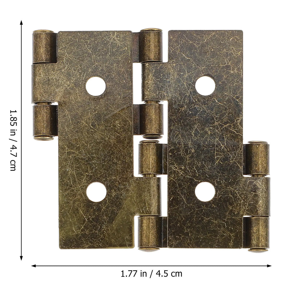 10Pcs Double Acting Iron Cabinet Door Hinges – Rust Proof Cabinet Door Hinges Richie's Green